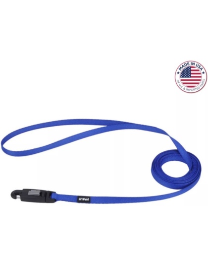 Coastal Pet Lil Pals Dog Leash with E-Z Snap Blue - 6 feet x 3/8"W