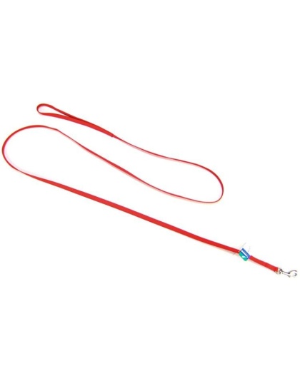Coastal Pet Nylon Lead - Red - 6' Long x 3/8" Wide