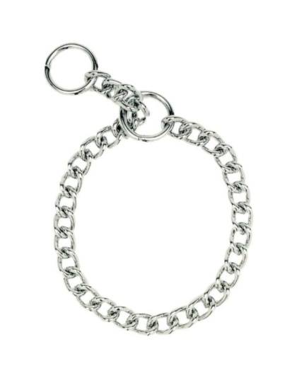 Coastal Pet Herm Sprenger Steel Chain Choke Dog Collar - 22"L x 4.0mm