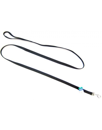 Coastal Pet Nylon Lead - Black - 6' Long x 5/8" Wide