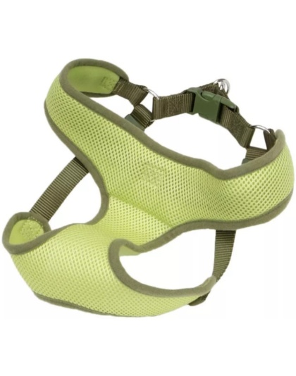 Coastal Pet Comfort Soft Nylon Adjusable Harness - Lime - Small (Girth Size 19"-23")
