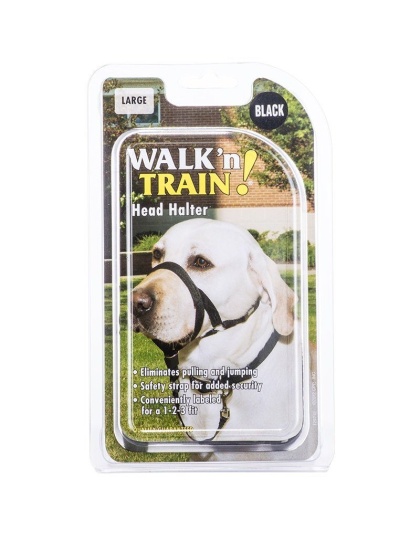 Coastal Pet Walk'n Train Head Halter - Size 3 (15"-20" Neck & 7"-9" Snout Circumference)