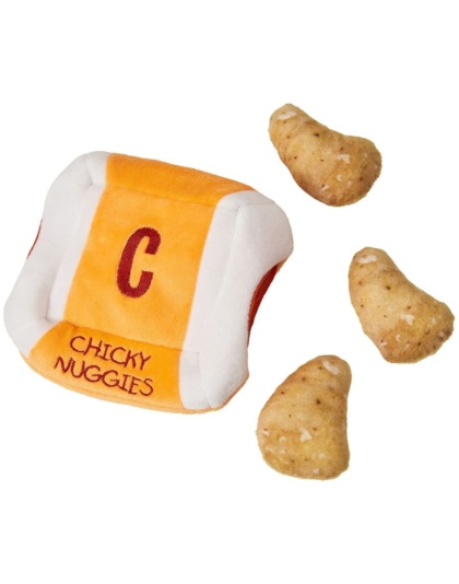 Cosmo Furbabies Chicken Nugget Plush Puzzle for Dogs - 1 count