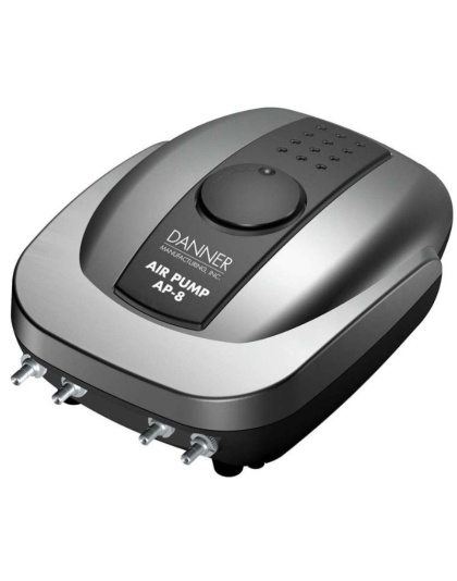 Danner Aqua Supreme Air Pump for Aquariums - AP-8 (4 outlet)