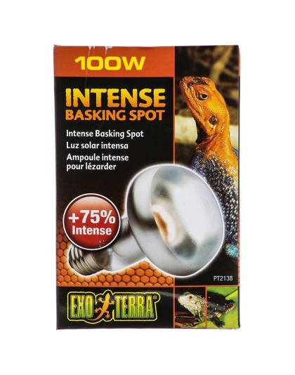 Exo-Terra Sun Glo Tight Beam Basking Spot Lamps - 100 Watts