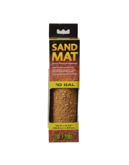 Exo-Terra Sand Mat Desert Terrarium Substrate - 10 Gallon - (19.5"L x 9.75"W)