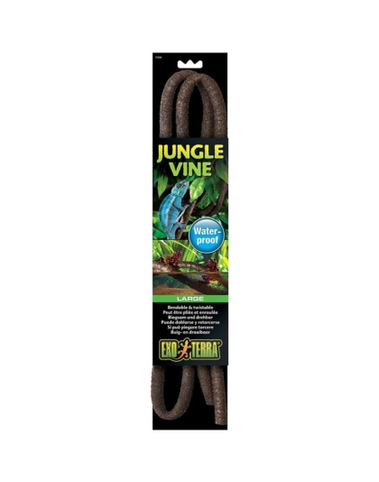Exo-Terra Jungle Vines - Bendable - Large - Waterproof (72" Long x 15 mm Diameter)