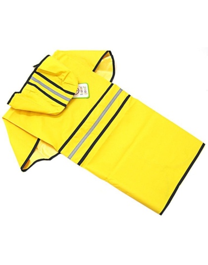 Fashion Pet Rainy Day Dog Slicker - Yellow - XX-Large (29"-34" From Neck to Tail)