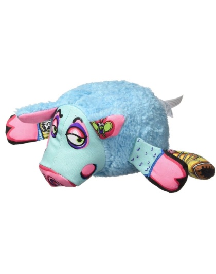 Fat Cat Mini Gruntleys Dog Toy Assorted Colors - 1 count