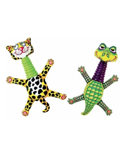 Fat Cat Rubber Neckers Dog Toy Assorted Styles - 1 count