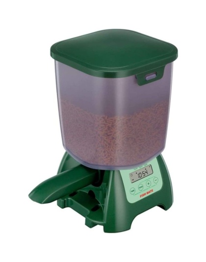 Fish Mate Pond Fish Feeder P7000 - Programable Holds Up To 6.5 lbs of food