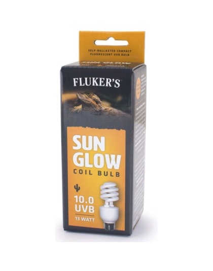 Flukers Sun Glow Desert Fluorescent 10.0 UVB Bulb - 13 watt