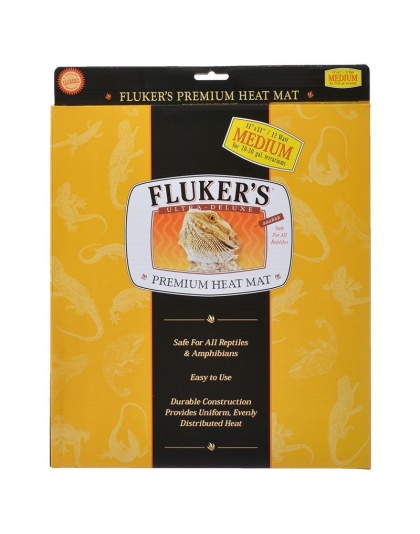 Flukers Ultra Deluxe Premium Heat Mat - Medium - 12 Watts (20-30 Gallons)