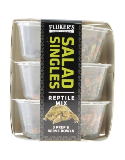 Flukers Salad Singles Reptile Blend - 3 count