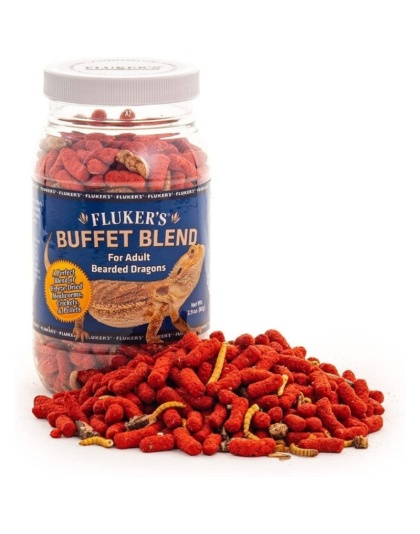 Flukers Buffet Blend for Adult Bearded Dragons - 2.9 oz