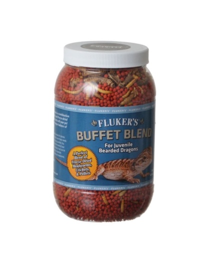 Flukers Buffet Blend for Juvenile Bearded Dragons - 4.4 oz