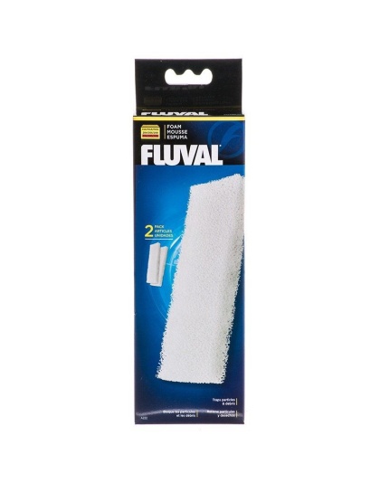 Fluval Filter Foam Block - For Fluval Canister Filters 205 & 305 (2 Pack)