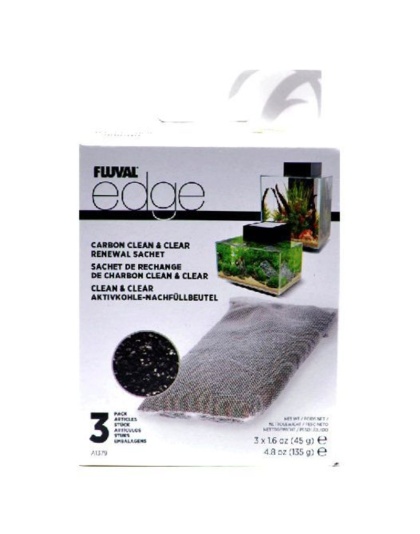 Fluval Edge Carbon Replacement Filter Media - 3 count