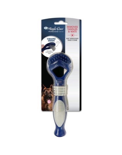 Four Paws Magic Coat Professional Mat Removing Rake Comb - 1 count