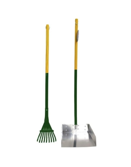 Four Paws Wee-Wee Pan and Rake Set Large - 1 count