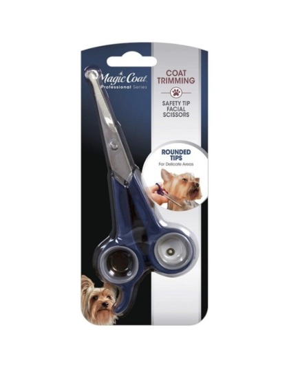 Four Paws Magic Coat Professional Safety Tip Facial Dog Grooming Scissors - 1 count