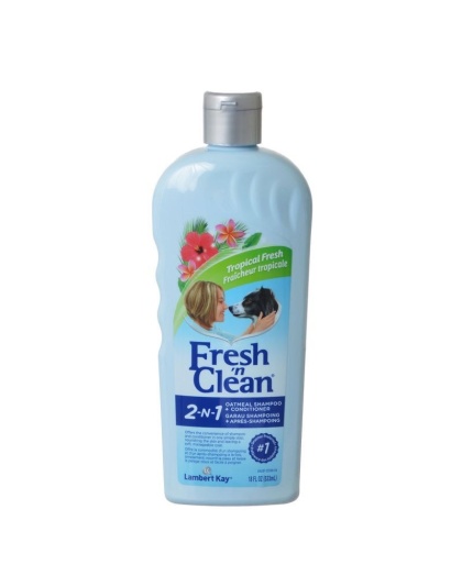 Fresh 'n Clean 2-in-1 Oatmeal & Baking Soda Conditioning Shampoo - Tropical Scent - 15 oz