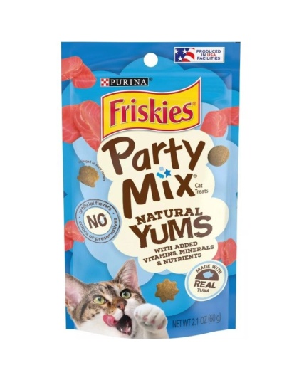 Friskies Natural Sensations Cat Treats Tuna Flavor - 2.1 oz