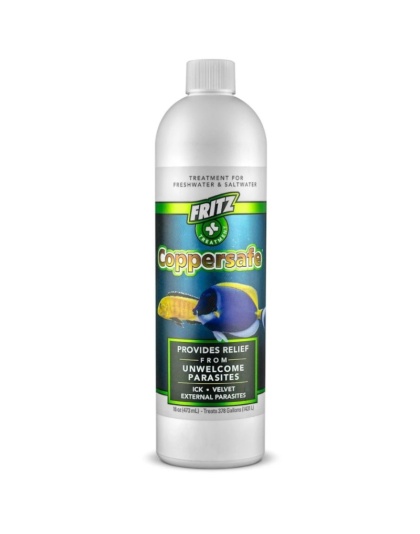 Fritz Mardel Copper Safe for Freshwater and Saltwater Aquariums - 16 oz
