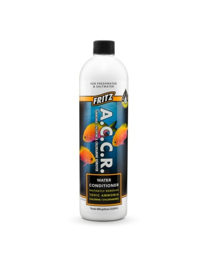 Fritz Aquatics ACCR Ammonia Chlorine & Chloramine Remover Water Conditioner - 16 oz