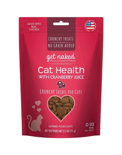 Get Naked Urinary Health Natural Cat Treats - 2.5 oz