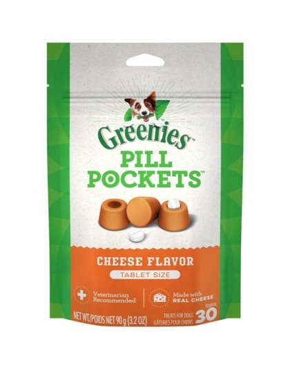 Greenies Pill Pockets Cheese Flavor Tablets - 30 count