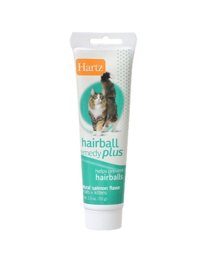 Hartz Hairball Remedy Plus Cat & Kitten Paste - Natural Salmon Flavor - 2.5 oz