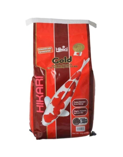 Hikari Gold Color Enhancing Koi Food - Mini Pellet - 11 lbs