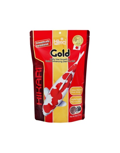 Hikari Gold Color Enhancing Koi Food - Mini Pellet - 17 oz