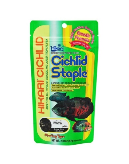 Hikari Cichlid Staple Food - Mini Pellet - 2 oz