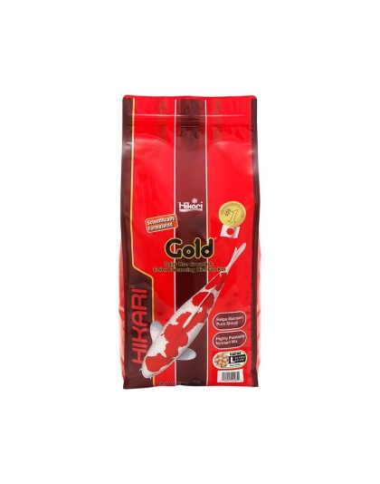 Hikari Gold Color Enhancing Koi Food - Large Pellet - 11 lbs