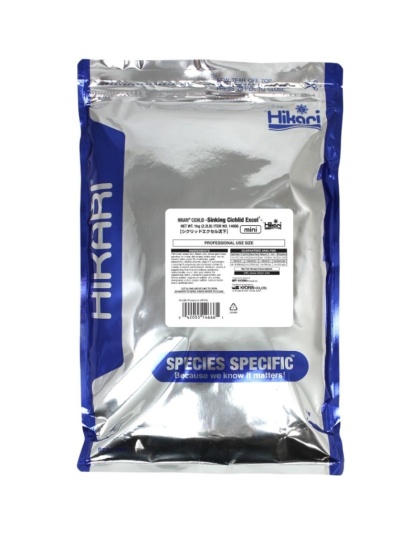 Hikari Cichlid Excel Sinking Fish Food - Mini Pellet - 2.2 lbs