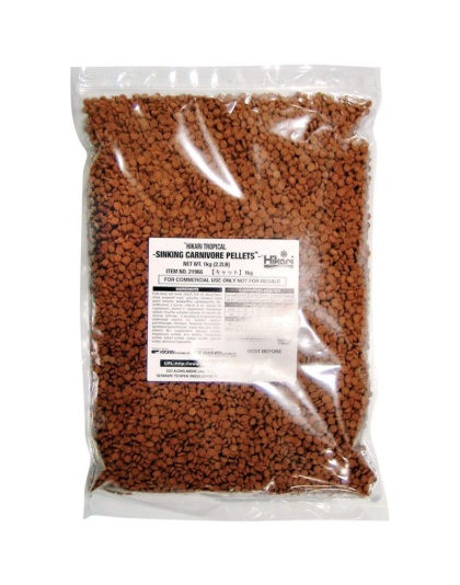 Hikari Sinking Carnivore Pellets for Bottom Feeding Fish - 2.2 lbs