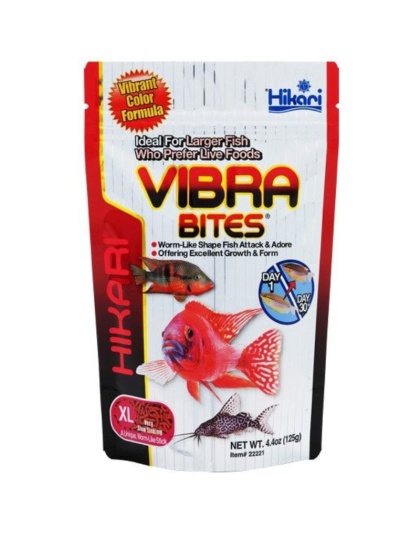 Hikari Vibra Bites Extra Large Tropical Fish Food - 4.4 oz