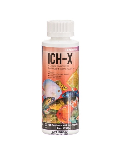 Hikari Ich-X Disease Treatment - 4 oz - (Treats 240 Gallons)