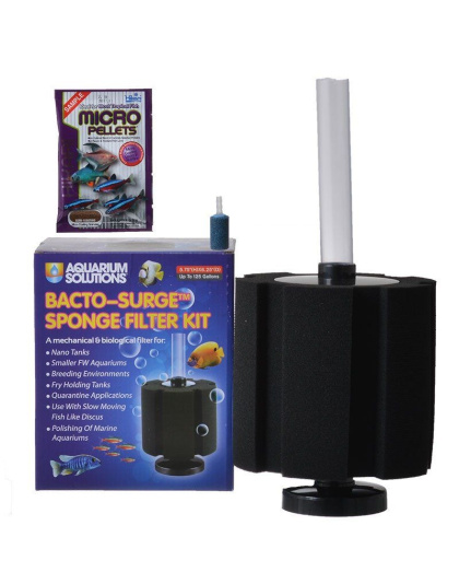 Hikari Aquarium Solutions Bacto-Surge Foam Filter - X-Large - (Aquariums up to 125 Gallons)