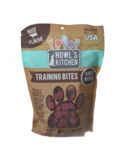Howl's Kitchen Training Bites Soft Bites - Beef Flavor - 12 oz