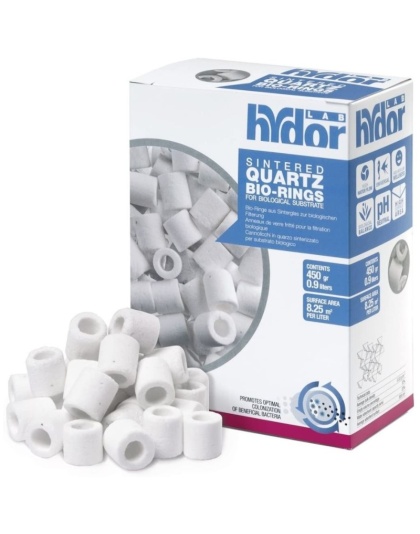 Hydor Sintered Quartz Bio-Rings For Biological Substrate  - 400 gm