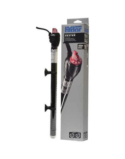 Hydor Theo Heater - Submersible Aquarium Heater - 400 Wats - 15.5" Long (80-105 Gallons)