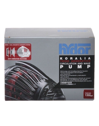 Hydor Koralia Third Generation Circulation & Wave Pump - 1350 GPH - (For 50-125 Fresh Gallons / 40-75 Marine Gallons)