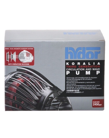 Hydor Koralia Third Generation Circulation & Wave Pump - 2450 GPH - (For 125-250 Fresh Gallons / 75-150 Marine Gallons)