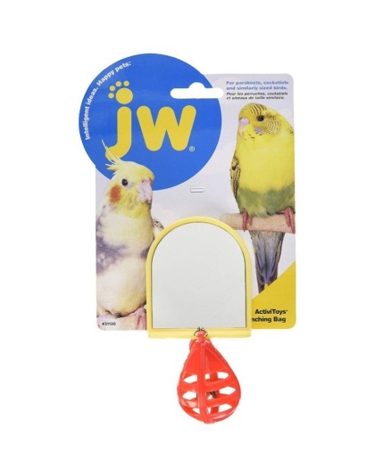 JW Insight Punching Bag Plastic Bird Toy - Punching Bag Bird Toy