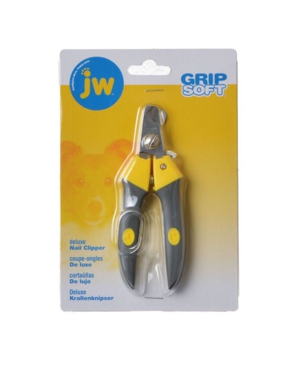 JW Gripsoft Delux Nail Clippers - Medium