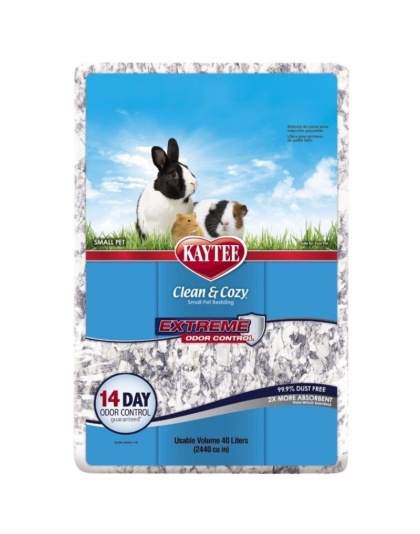 Kaytee Clean & Cozy Extreme Odor Control Small Pet Bedding - 40 Liters (2440 Cu. In.)