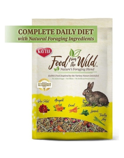 Kaytee Food From The Wild Rabbit - 4 lbs